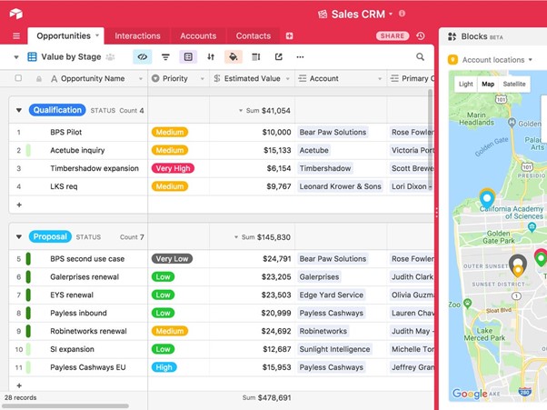 Airtable Interface