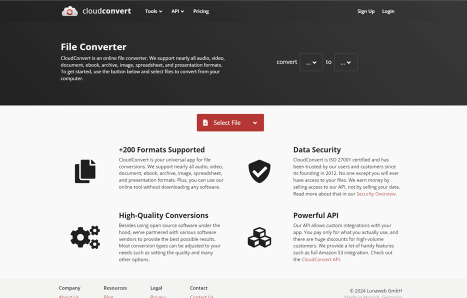 4K Video Converter - CloudConvert
