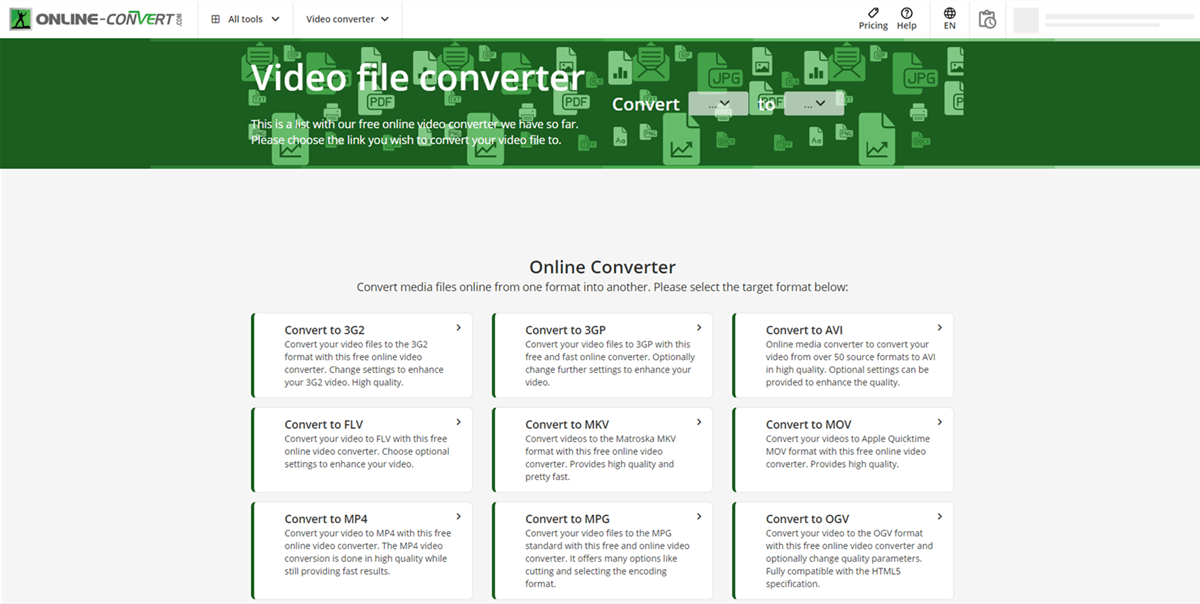 4K Video Converter - Online-Convert