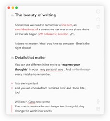 Note Taking Apps for Windows - Bear