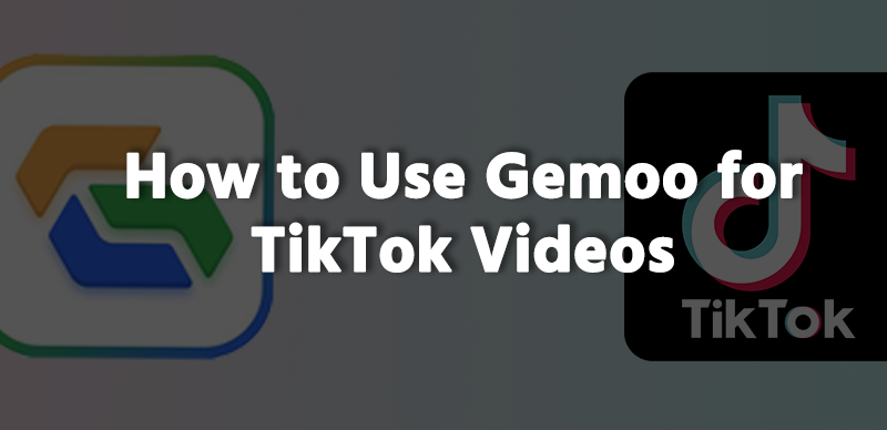 How to Use Gemoo for TikTok Videos