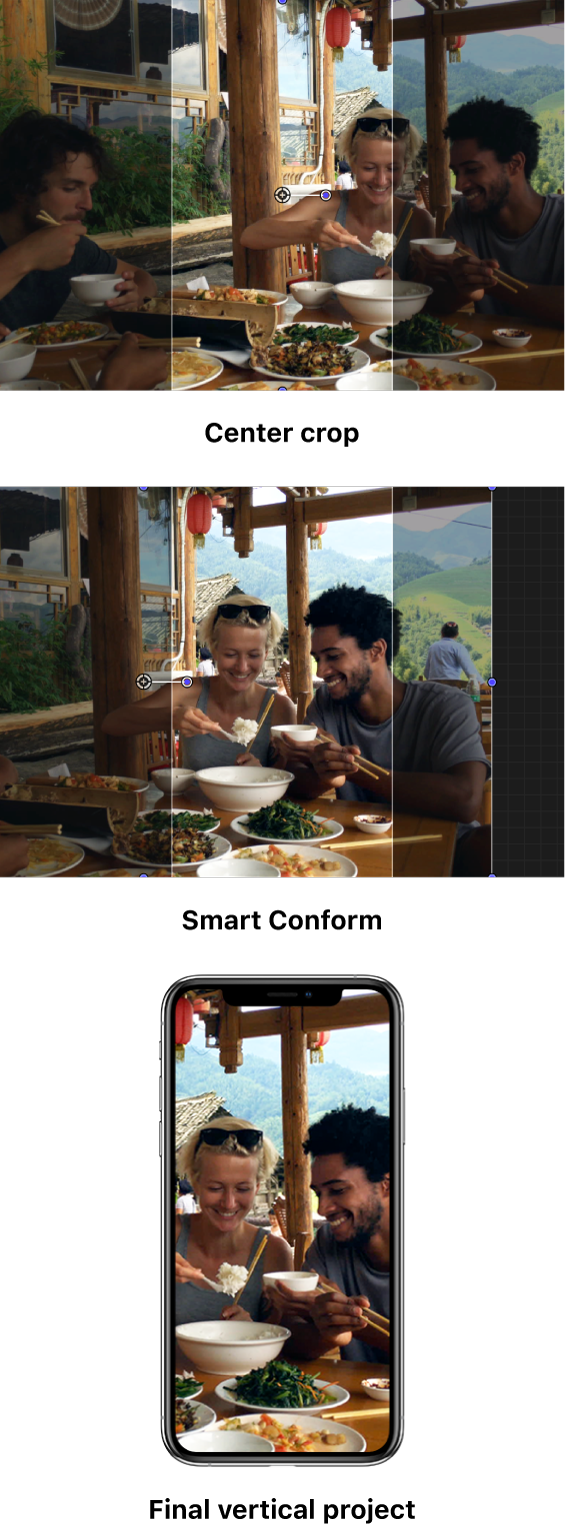Using Smart Conform Feature in Final Cut Pro