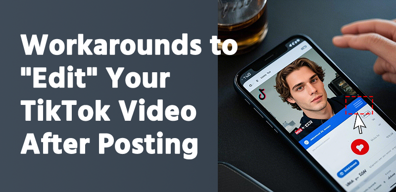 Workarounds to Edit Your TikTok Video After Posting
