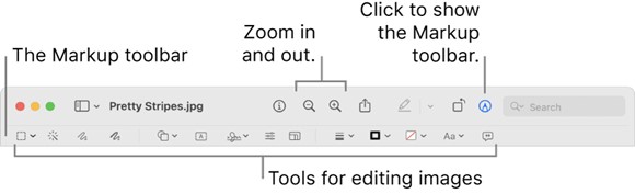 Access Annotation Tools on Mac