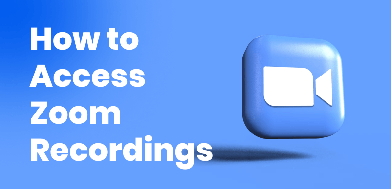 How to Access Zoom Recordings