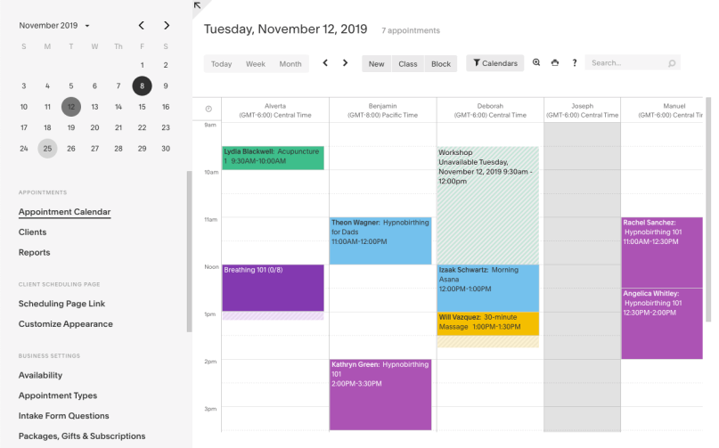 Acuity Scheduling