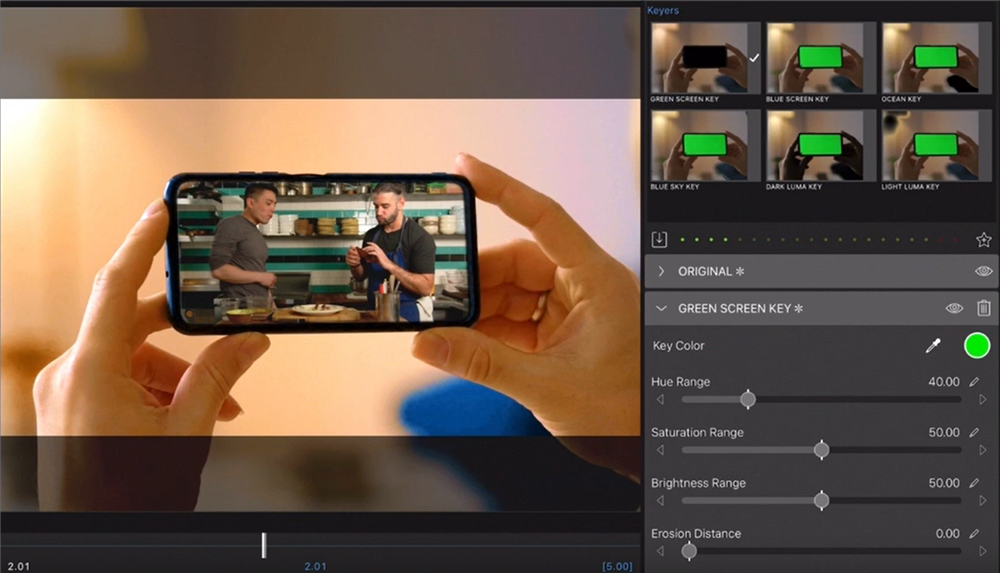 Post-production editing is complex