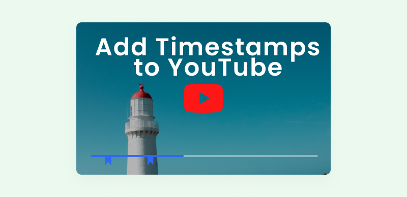 how to add timestamps to youtube link