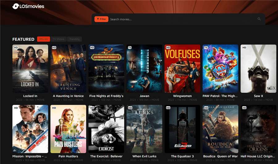 Websites like Afdah - Los Movies 