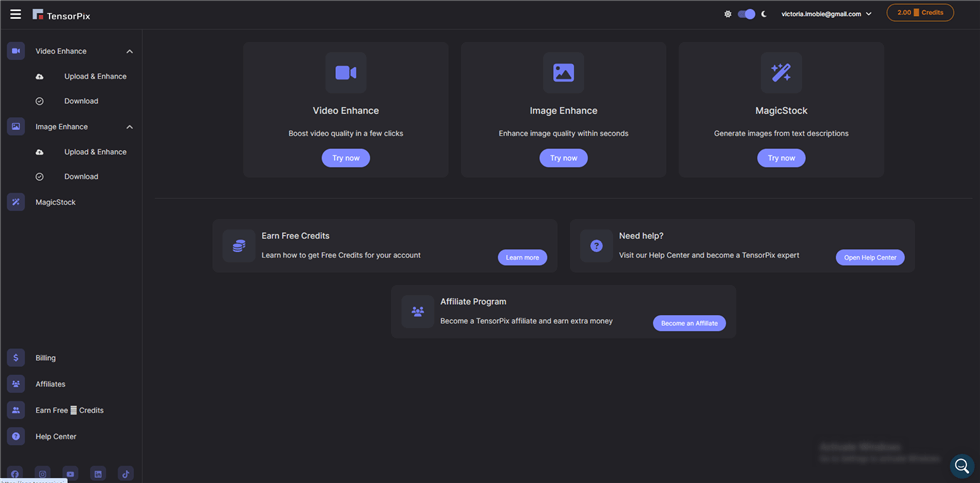 Best AI Video Enhancer - TensorPix