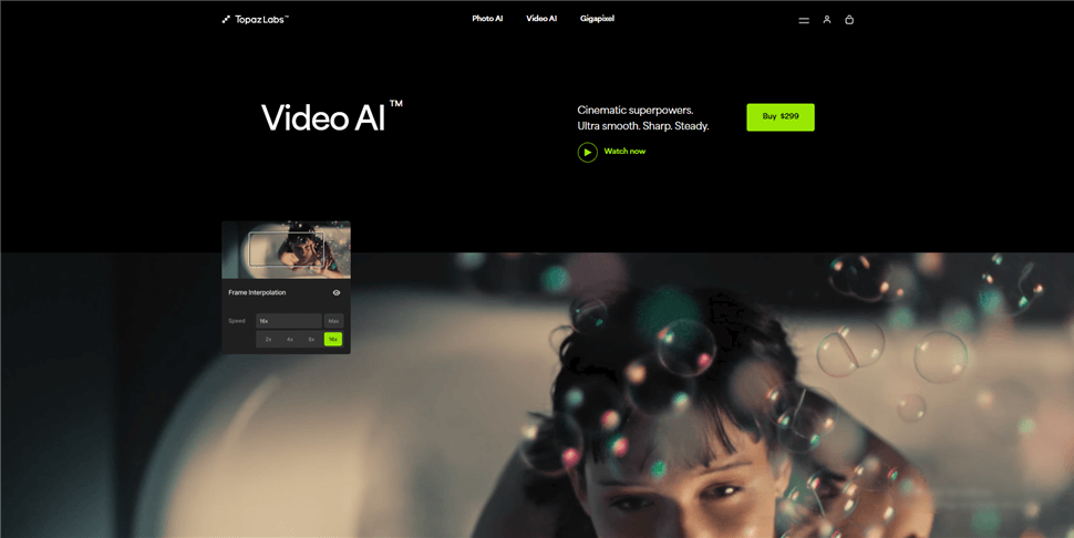 Best AI Video Enhancer - Topazlabs AI