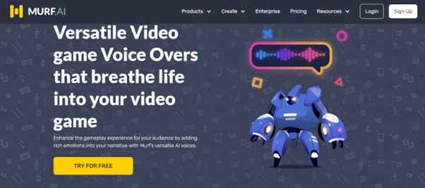 AI Voice Generator for Characters - MURF.ai