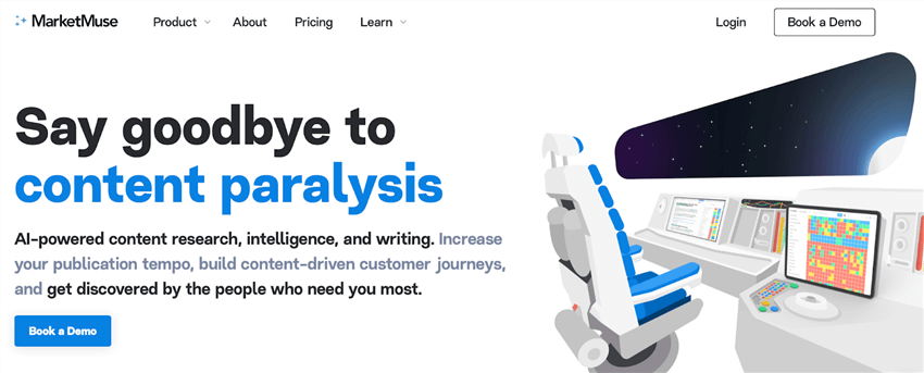 AI Writing Software - Marketmuse