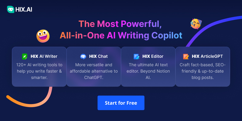 AI Writing Software - HIX.AI