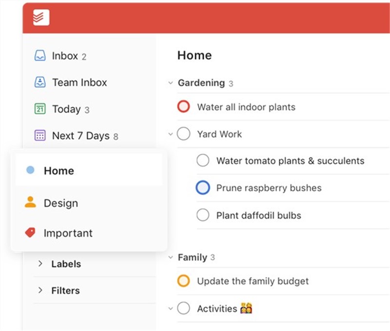 Campaign Management Tool - Todoist