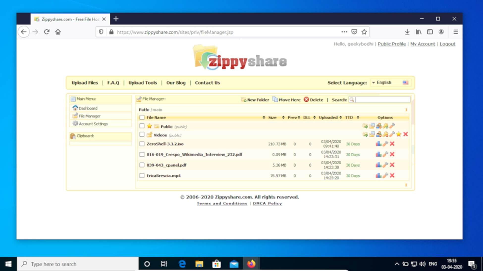 Best Anonymous Video Site - Zippyshare