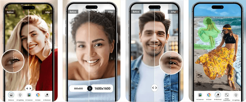 Improve Video Quality Apps - YouCam Enhance