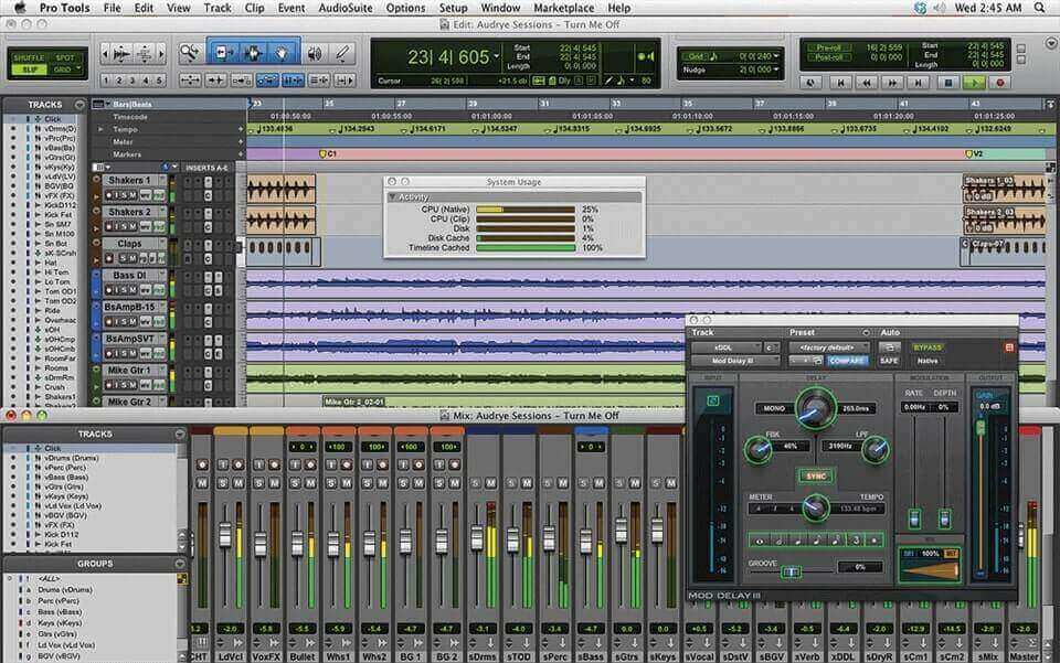 Best Audio Recording Software - Avid Pro Tools