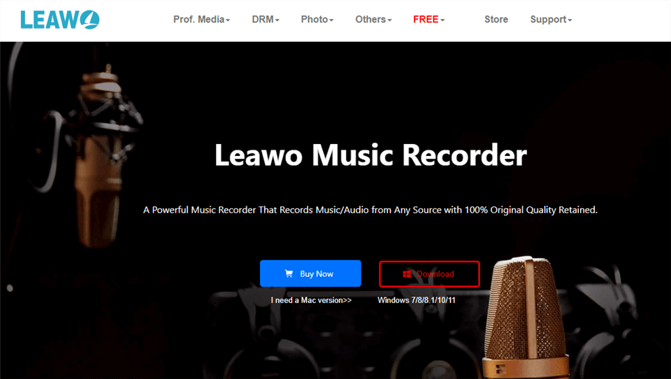 Best Audio Recording Software - Leawo Music Recorder