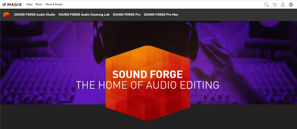 Best Audio Recording Software - SoundForge