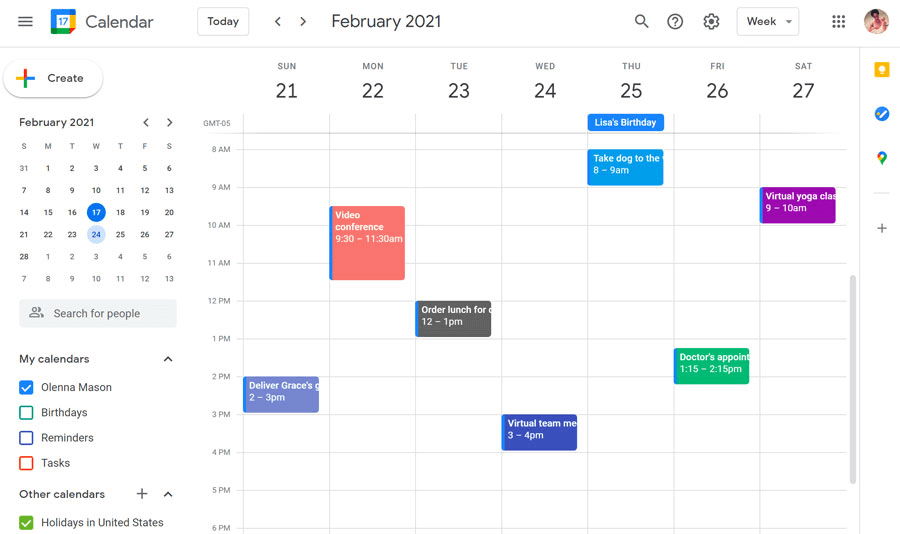 Best Calendar Apps - Google Calendar