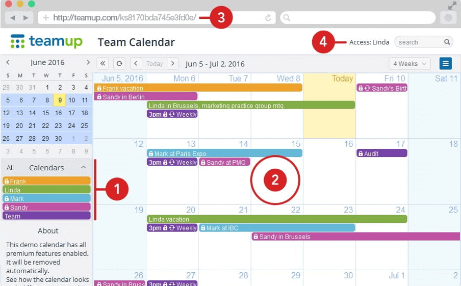 Best Calendar Apps - Teamup