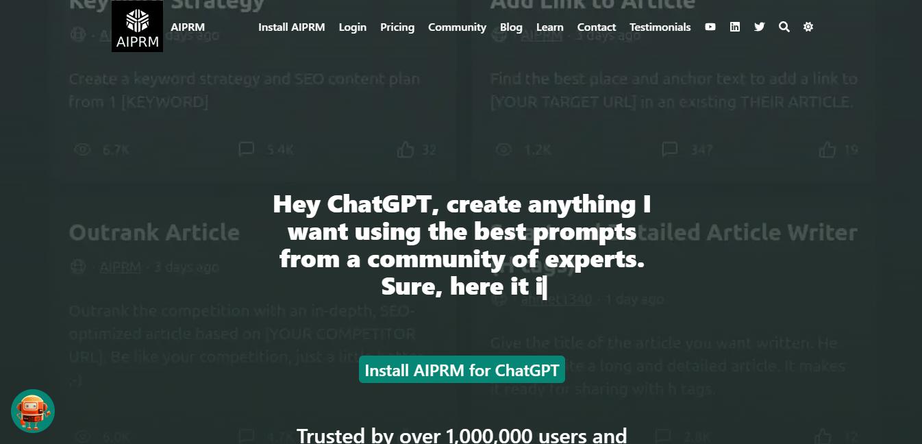 AIRPM for ChatGPT