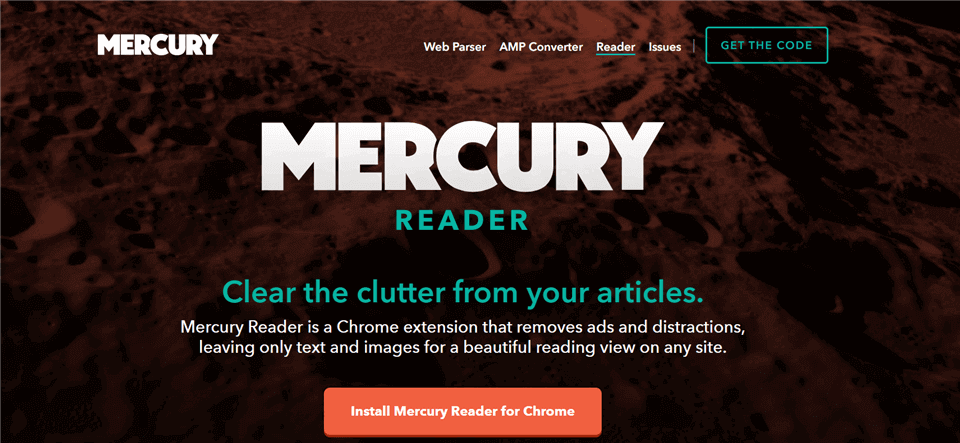 Best Chrome Extensions for Productivity - Mercury Reader