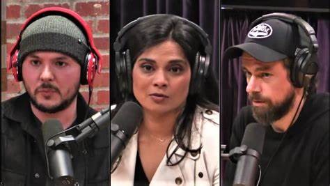 Joe Rogan Podcasts - Jack Dorsey and Vijayya Gadde