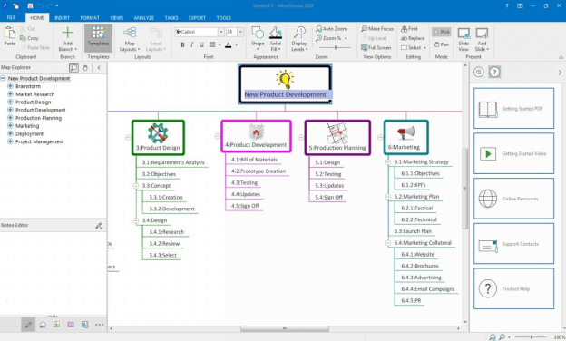 Best Mind Mapping App - Mindgenius