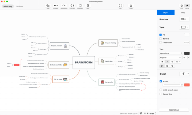 Best Mind Mapping App - Xmind