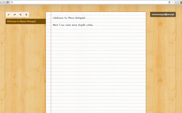 Notepad Interface