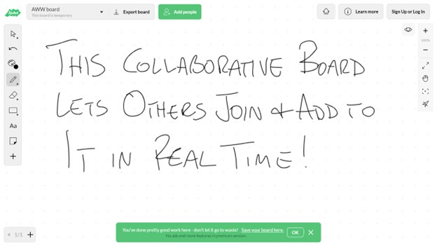 Best Online Whiteboard - AWW App