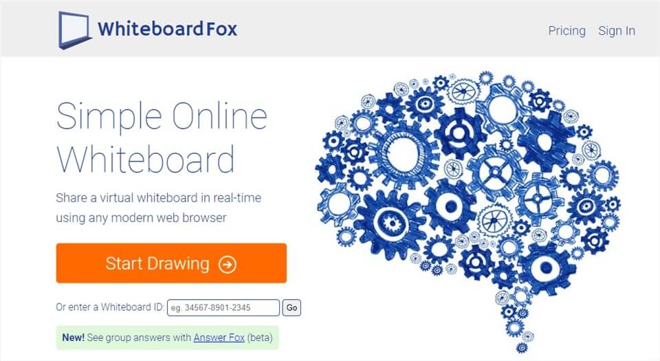 Best Online Whiteboard - Whiteboard Fox
