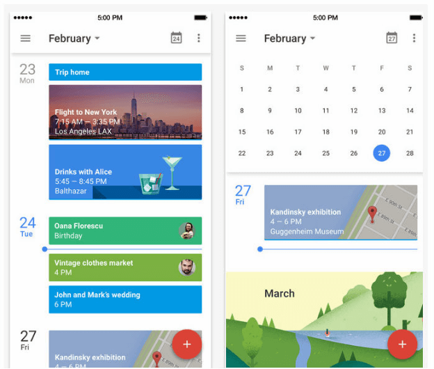 Best Organization App - Google Calendar