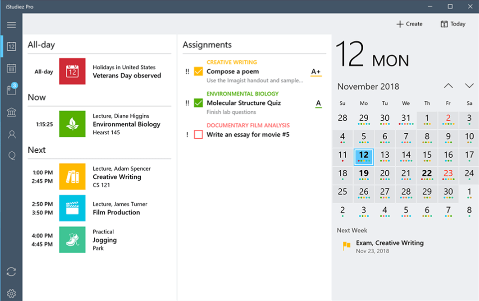 Best Planner App for Students - iStudiez Pro