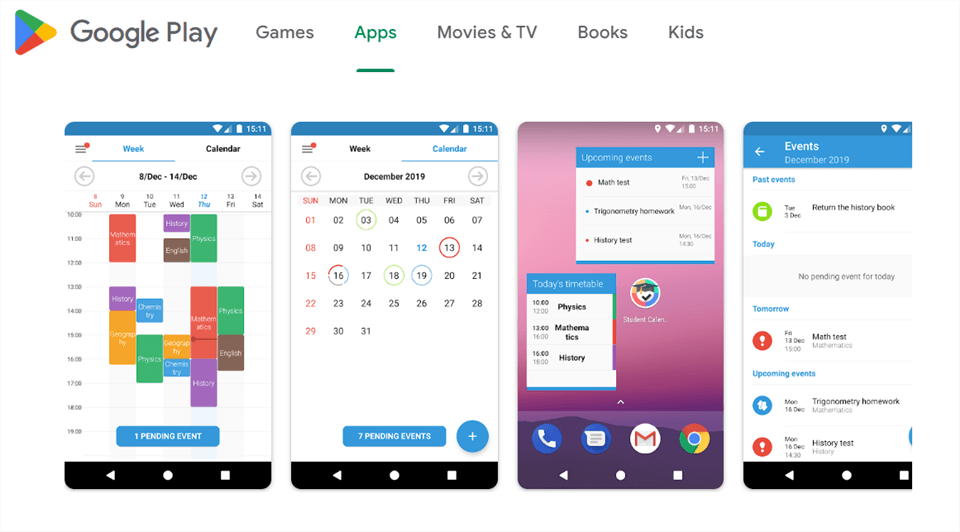 Best Planner App for Students - Student Calendar