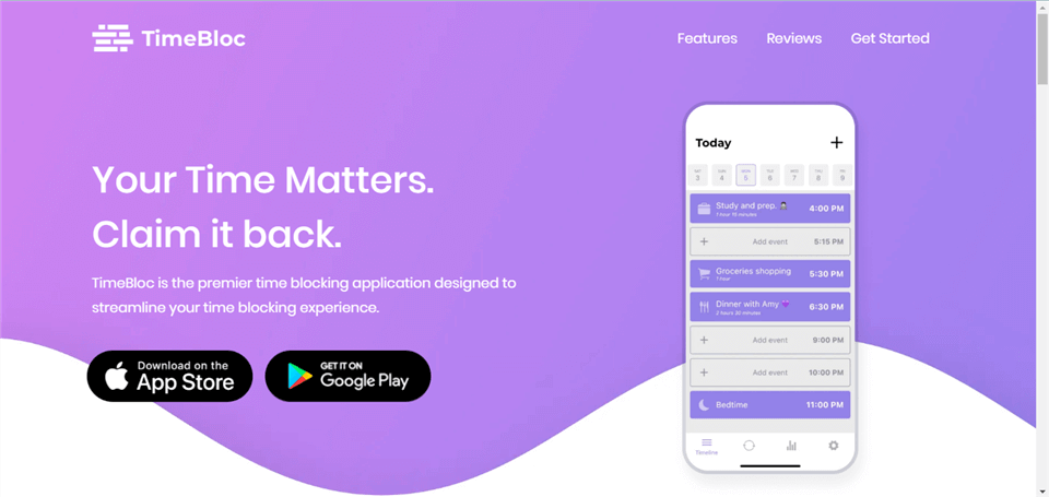 Best Time Blocking App - TimeBloc