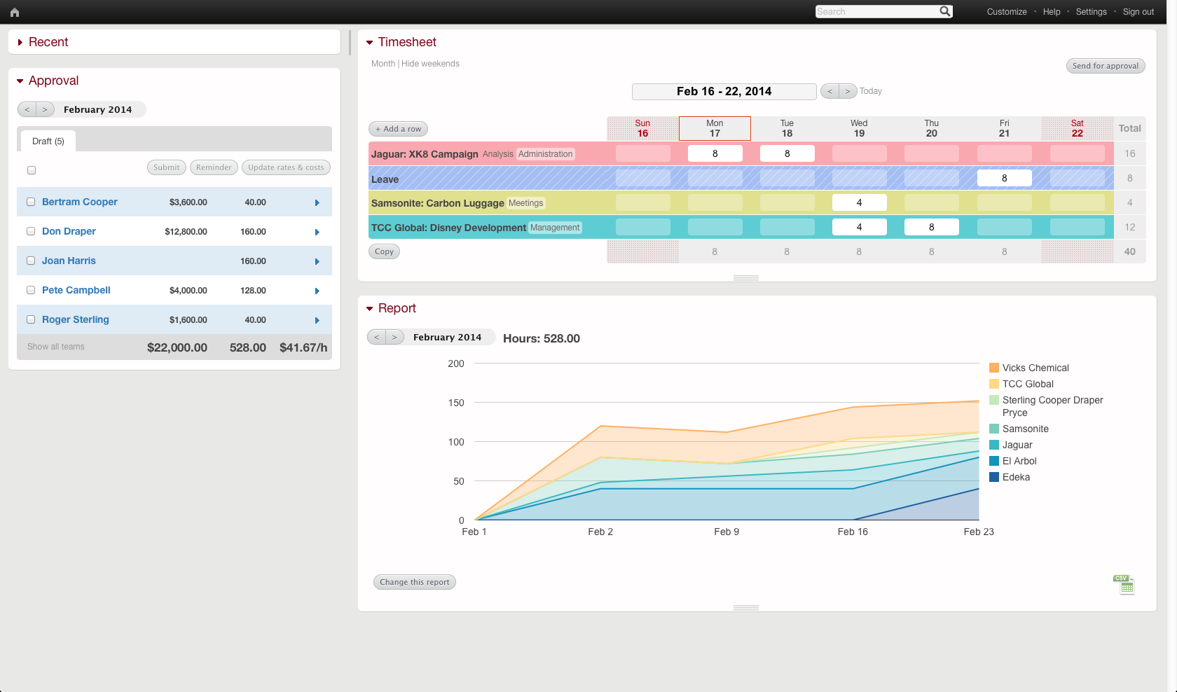 Best Timesheet Software - Beebole