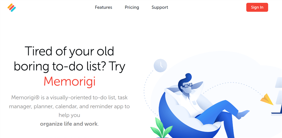 Best To-do List App - Memorigi