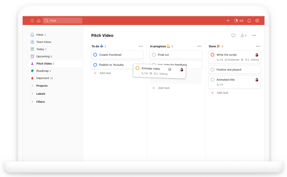 Best To-do List App - Todoist