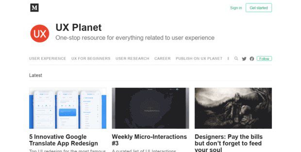 Best UX Design Blogs - UX Planet 