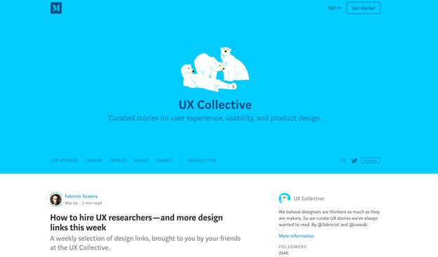 Best UX Design Blogs - UX Collective