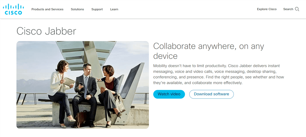 Video Conferencing Software - Cisco Jabber