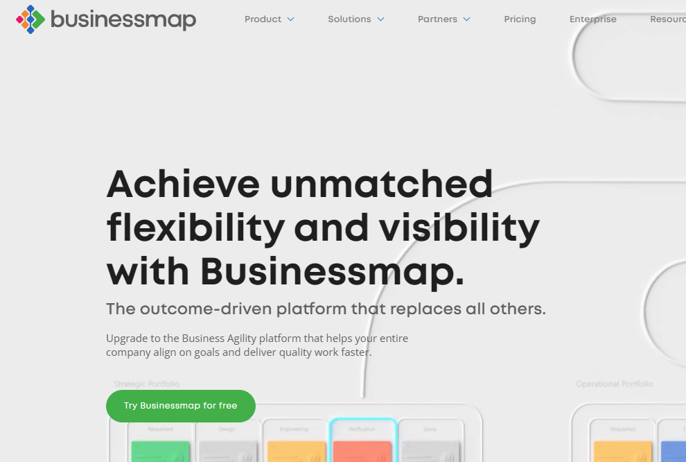 Businessmap Interface