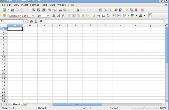Calc XLS Interface