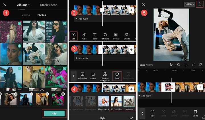 How to Do 3D Photo Trend