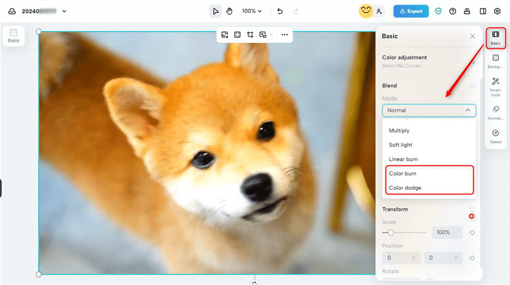 Apply Blending Modes
