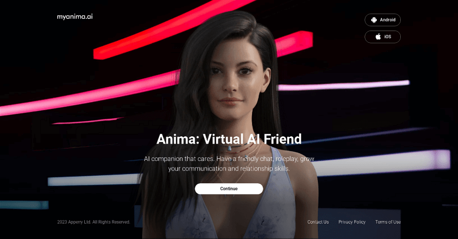 Anima AI Interface