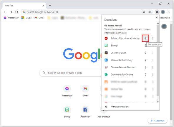Removing Extensions From Chrome